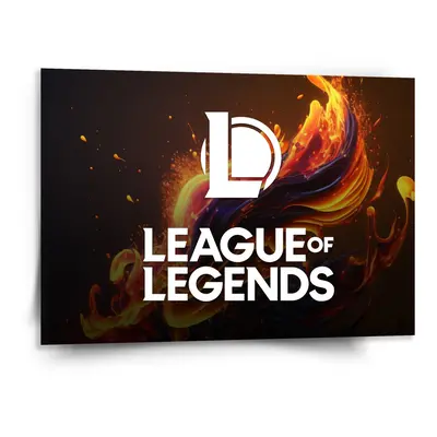 Obraz League of Legends Abstract - 150x110 cm