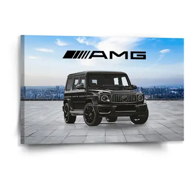 Obraz AMG auto - 120x80 cm