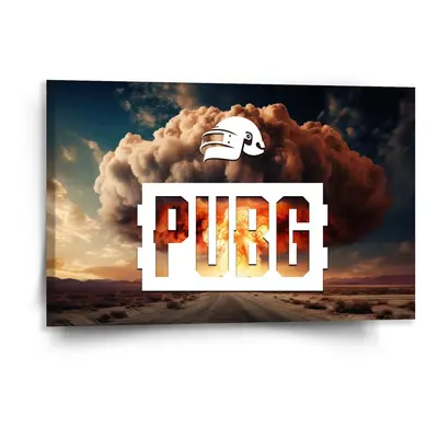 Obraz PUBG Exploze 1 - 120x80 cm