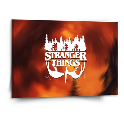 Obraz Stranger Things Glow - 150x110 cm