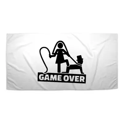 Ručník Game over - 70x140 cm