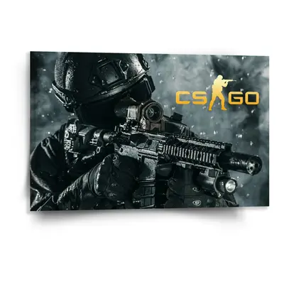 Obraz CS:GO Voják 1 - 120x80 cm