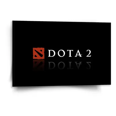 Obraz DOTA 2 Černá - 120x80 cm