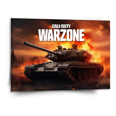 Obraz Call of Duty Warzone - tank - 150x110 cm