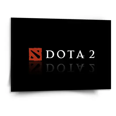 Obraz DOTA 2 Černá - 150x110 cm