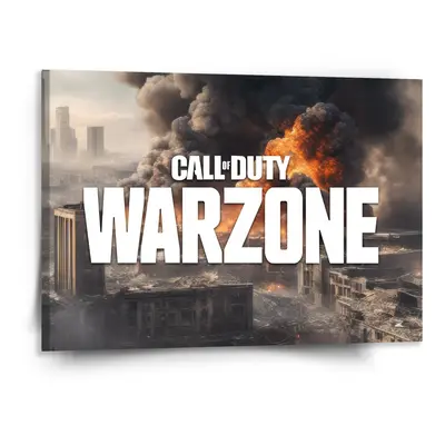 Obraz Call of Duty Warzone - město - 150x110 cm