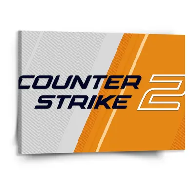 Obraz Counter Strike 2 Oranžová - 150x110 cm