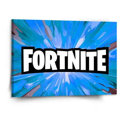 Obraz FORTNITE modrá - 150x110 cm