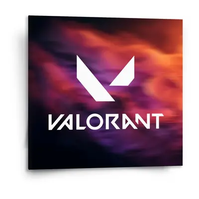 Obraz VALORANT Glow - 110x110 cm