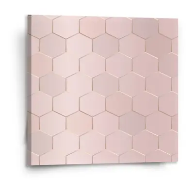 Obraz Rose gold - 110x110 cm