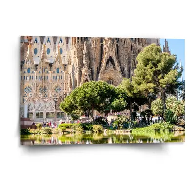 Obraz Barcelona Sagrada Familia - 120x80 cm