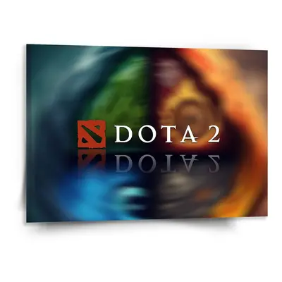 Obraz DOTA 2 Glow - 150x110 cm