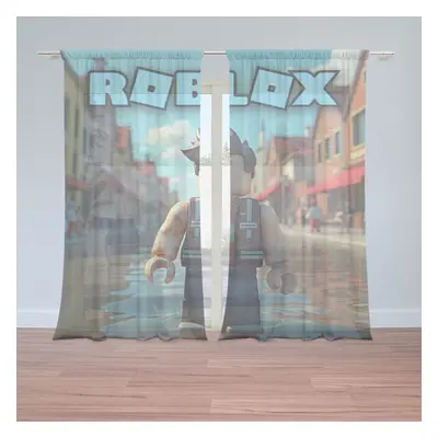 Záclony ROBLOX Město: 2ks 150x250cm