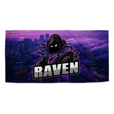 Ručník FORTNITE RAVEN Steampunk město - 50x100 cm