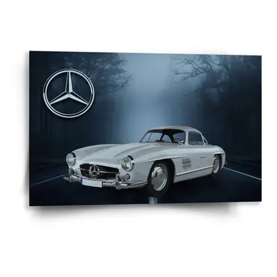 Obraz Mercedes-Benz 300 SL V lese - 60x40 cm