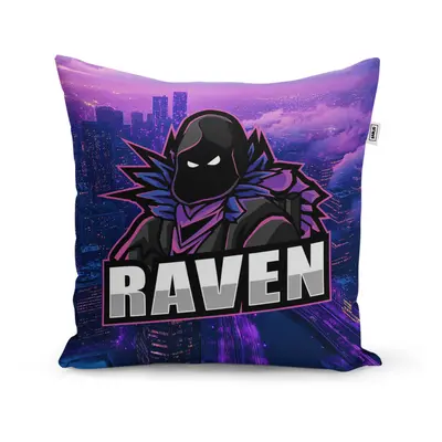 Polštář FORTNITE RAVEN Steampunk město - 60x60 cm