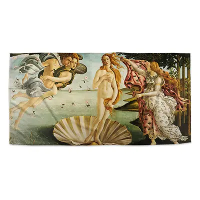 Ručník Zrození Venuše - Sandro Botticelli - 50x100 cm