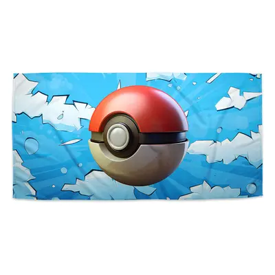 Ručník Pokemon ball Obloha - 30x50 cm