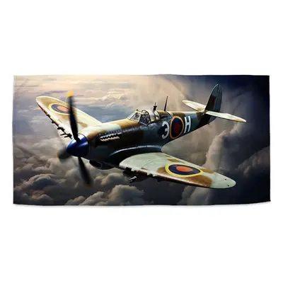 Ručník Stíhačka Spitfire - 50x100 cm