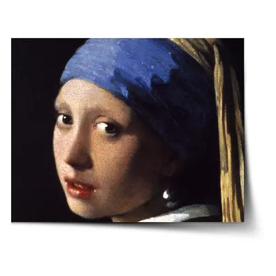 Plakát Dívka s perlou - Johannes Vermeer - 120x80 cm