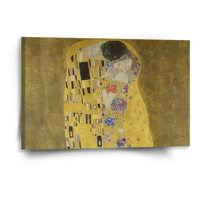 Obraz Polibek - Gustav Klimt - 60x40 cm