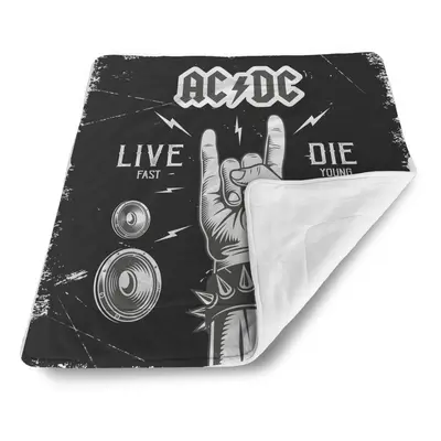 Deka pro miminko ACDC Live fast, die young - 80x100 cm