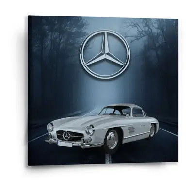 Obraz Mercedes-Benz 300 SL V lese - 50x50 cm