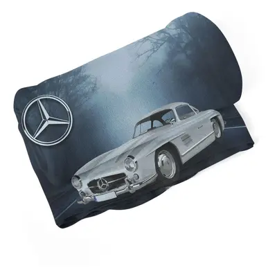 Deka Mercedes-Benz 300 SL V lese - 150x120 cm