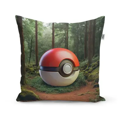 Polštář Pokemon ball Les - 40x40 cm