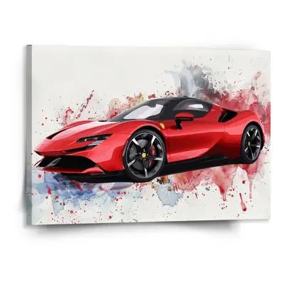 Obraz Ferrari Paint - 150x110 cm