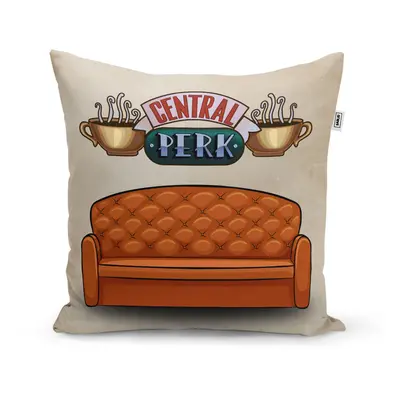 Polštář Seriál přátelé CENTRAL PERK Gauč - 50x50 cm