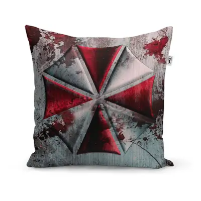 Polštář Resident Evil Umbrella Corporation Steel - 40x40 cm