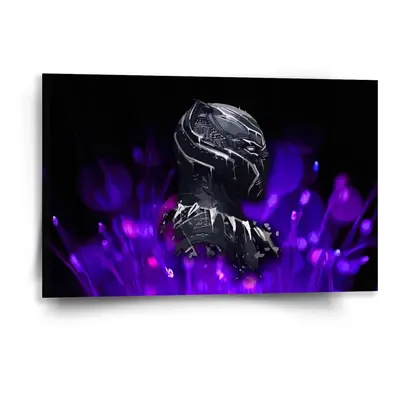 Obraz BLACK PANTHER Fialová luminescence - 60x40 cm