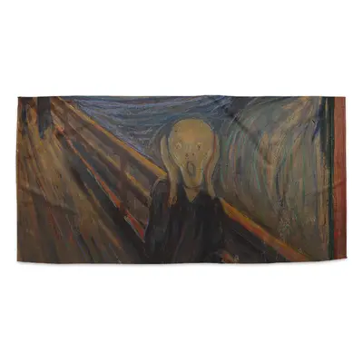 Ručník Výkřik - Edvard Munch - 30x50 cm