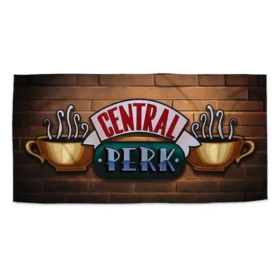 Ručník Seriál přátelé CENTRAL PERK Cihly - 50x100 cm