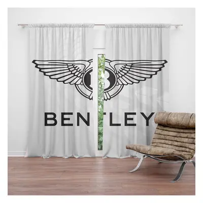 Závěs Bentley na bílé: 2ks 140x250cm