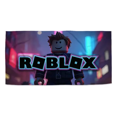 Ručník ROBLOX Neonové město - 30x50 cm