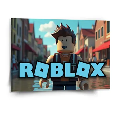 Obraz ROBLOX Město - 150x110 cm