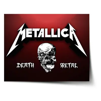 Plakát METALLICA Death metal - 60x40 cm