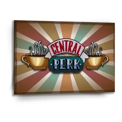 Obraz Seriál přátelé CENTRAL PERK Abstrakce - 90x60 cm