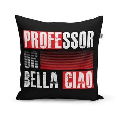 Polštář La Casa de Papel Professor or Bella Ciao motiv 3 - 40x40 cm