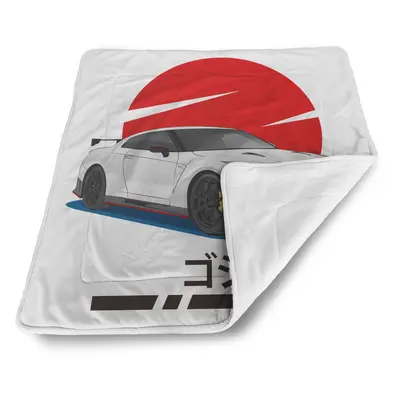 Deka pro miminko Nissan GTR 35 Japonské slunce - 90x120 cm