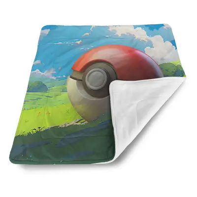 Deka pro miminko Pokemon ball Krajina - 80x100 cm