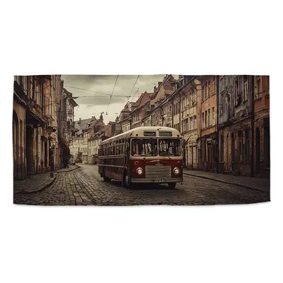 Ručník Historický autobus - 70x140 cm