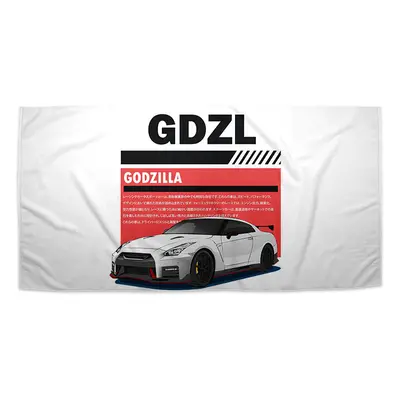 Ručník Nissan GTR 35 Godzilla - 50x100 cm