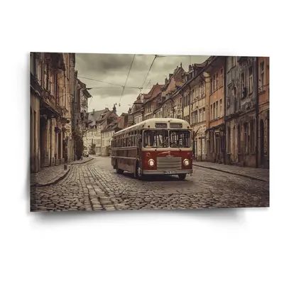 Obraz Historický autobus - 120x80 cm