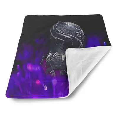 Deka pro miminko BLACK PANTHER Fialová luminescence - 90x120 cm