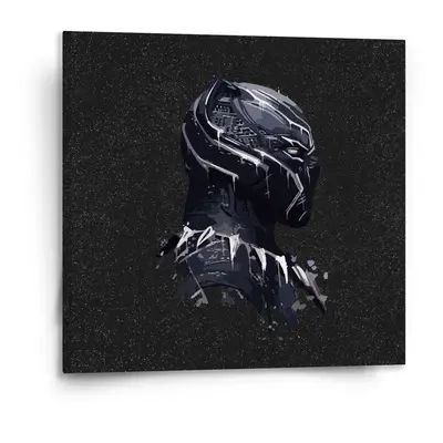 Obraz BLACK PANTHER z profilu Vesmír - 110x110 cm