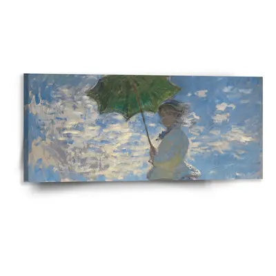 Obraz Dáma se slunečníkem - Claude Monet - 110x50 cm