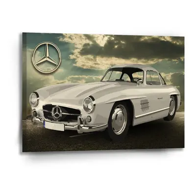 Obraz Mercedes-Benz 300 SL Na silnici - 90x60 cm